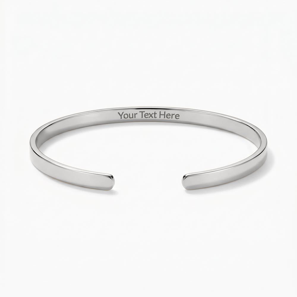 The Engraved Cuff Bracelet