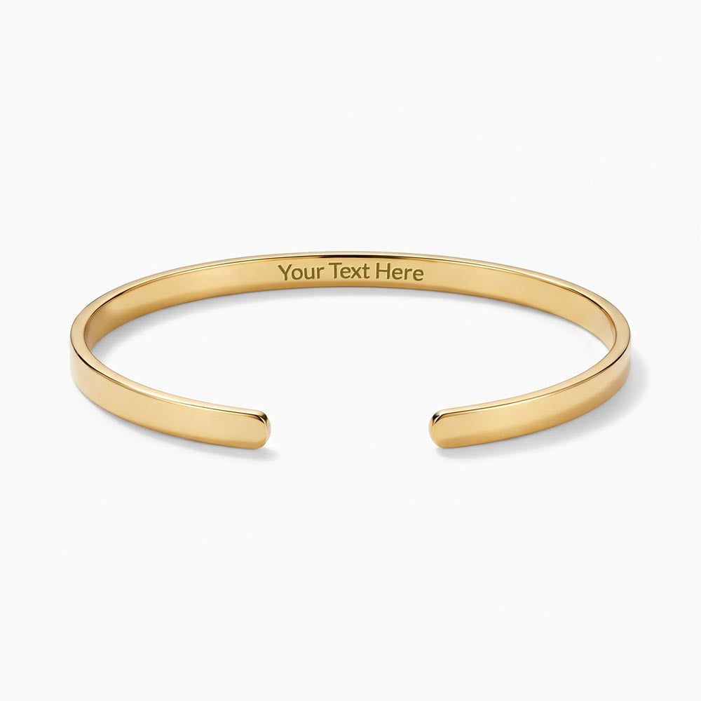 The Engraved Cuff Bracelet
