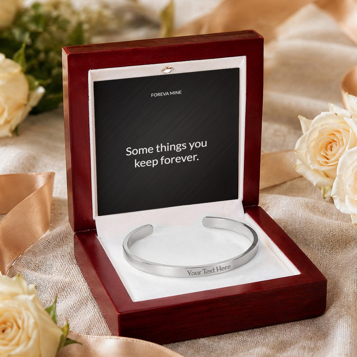 The Engraved Cuff Bracelet
