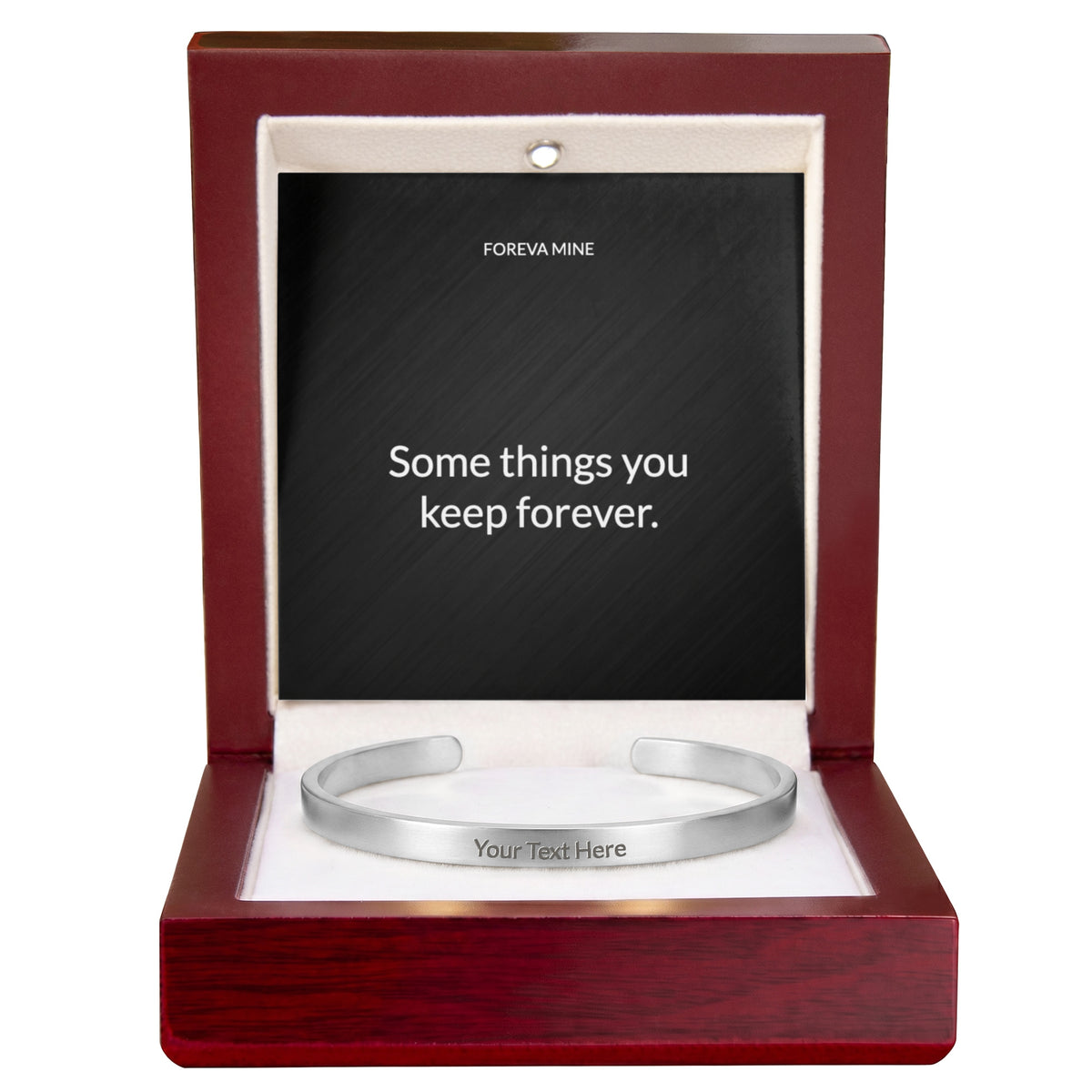 The Engraved Cuff Bracelet