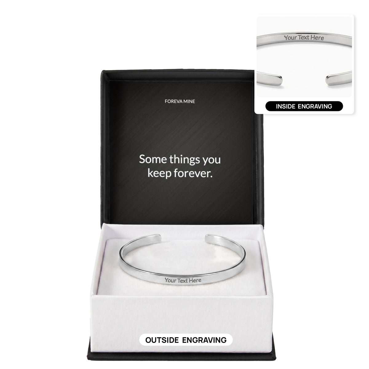 The Engraved Cuff Bracelet