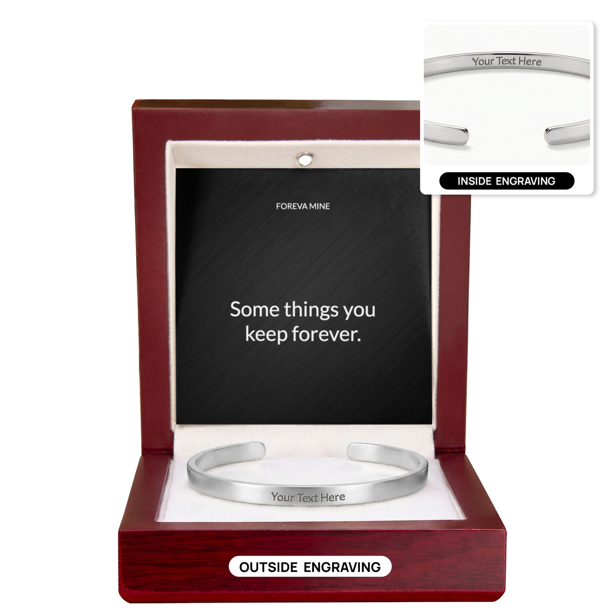 The Engraved Cuff Bracelet