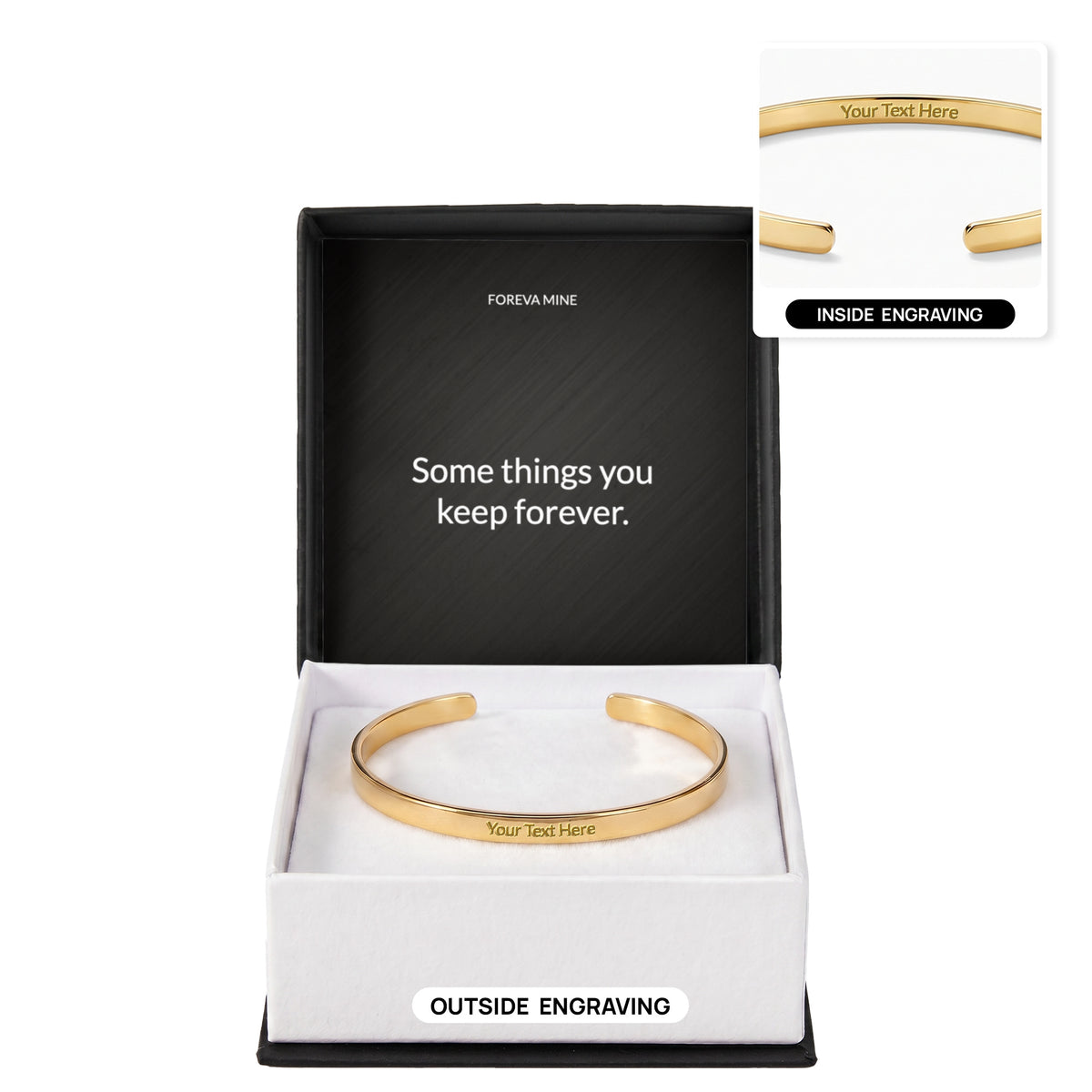 The Engraved Cuff Bracelet
