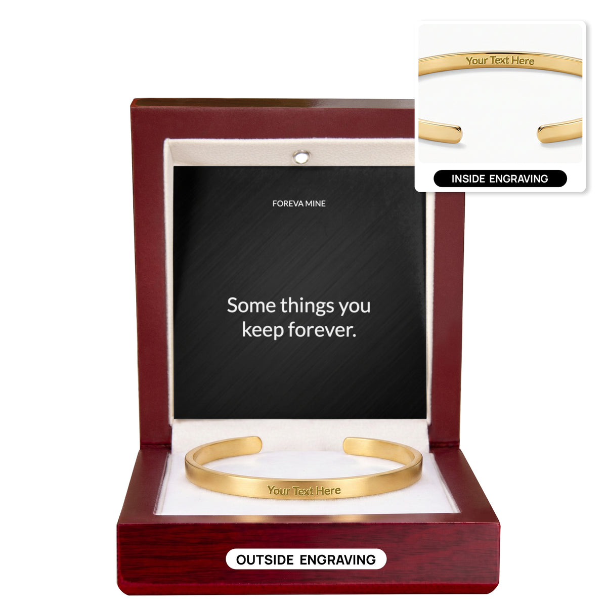 The Engraved Cuff Bracelet